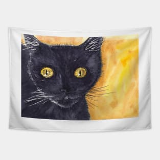 Black cat Tapestry