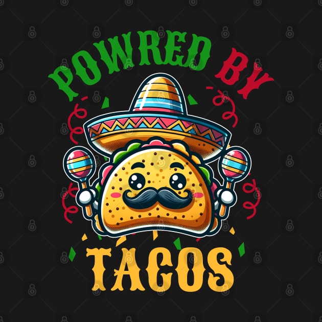 Powred By Tacos by Odetee