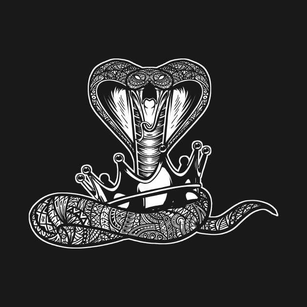 King Cobra Tribal by Barabarbar artwork