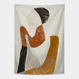 Woman Abstract Matisse Modern Art Tapestry