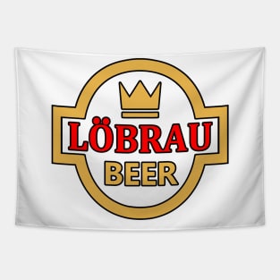 Cartoon Beer logo v2 Tapestry