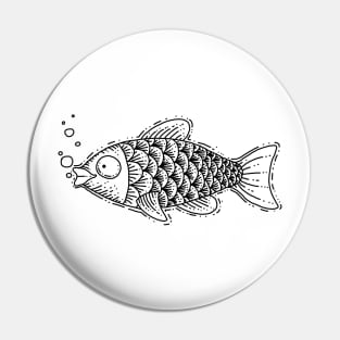 Goldfish Pin