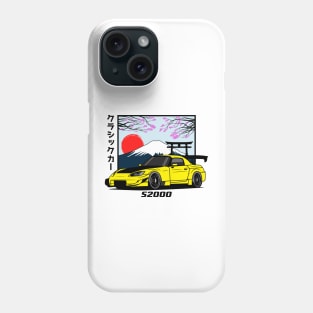 Yellow S2000 JDM Phone Case