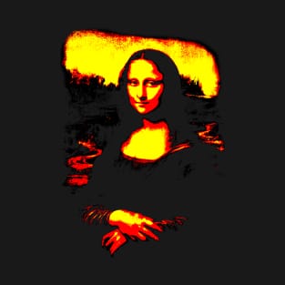 Mona Lisa by Leonardo da Vinci 2 T-Shirt