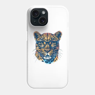 Spotted Specs Appeal: The Classy Cat with Shades! Phone Case