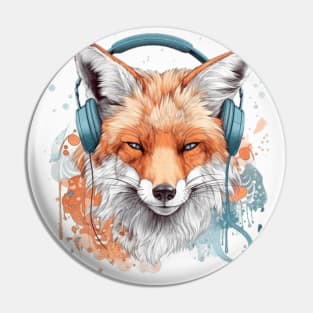 Electric Fox Pin