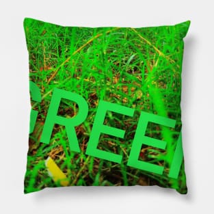 green Pillow