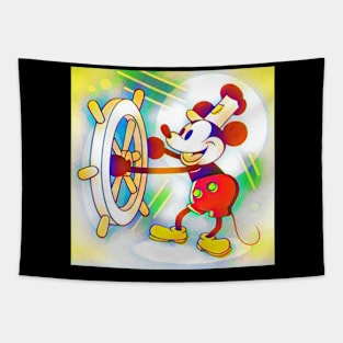 steamboat willie Tapestry