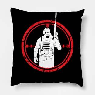 Gamer Sniper Military Soldier Illustration design Pillow