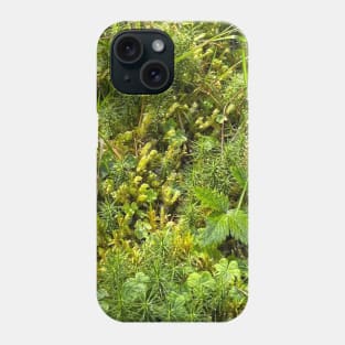 Green Moss Nature Forest Phone Case