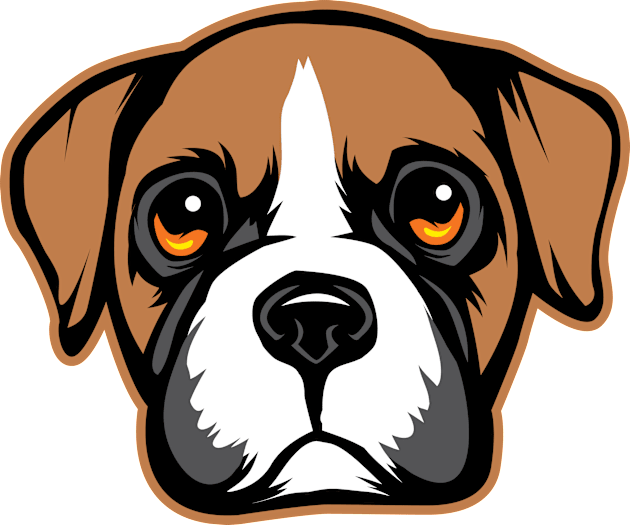 Cute Boxer Dog Puppy Kids T-Shirt by IPRINT