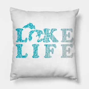 Lake Life in The Great Lakes Pillow