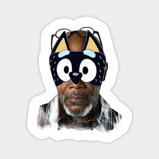 Good Daddy Behind Bluey Mask Magnet