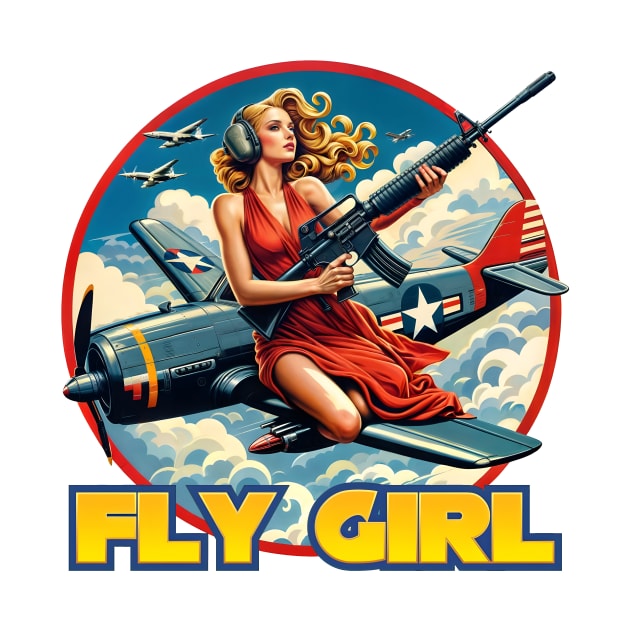 Fly Girl by Rawlifegraphic