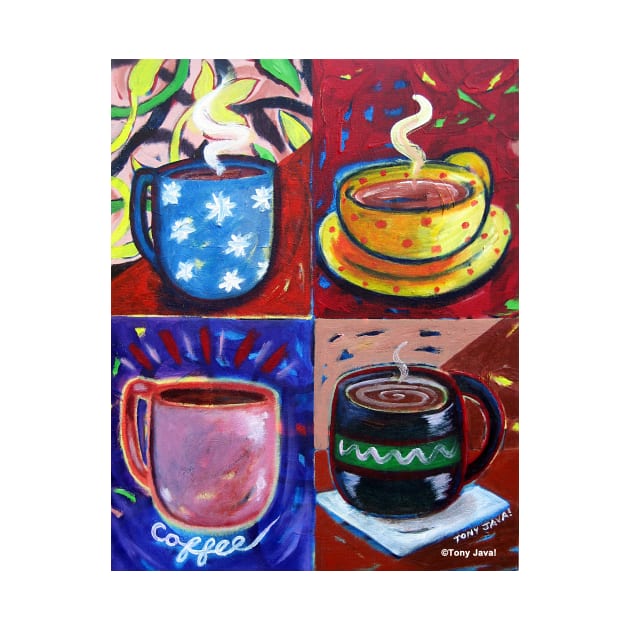 '4 Coffee Cups' by jerrykirk