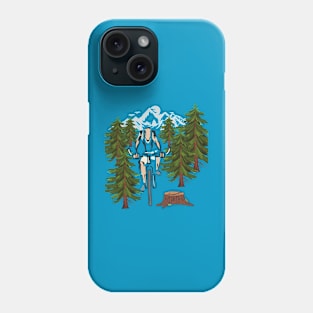 Biking is adventure Phone Case