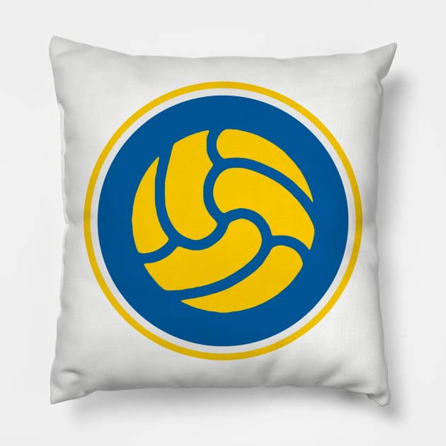 Leeds ball Pillow by Confusion101