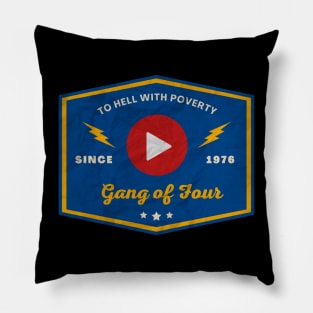 Gang Of Four Pillow