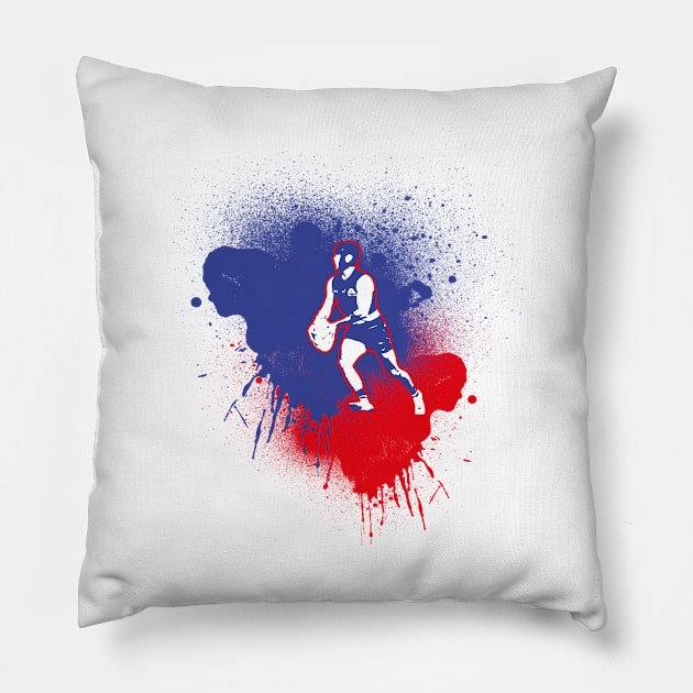 Caleb Daniel - Graffitti Pillow by BobbyShaftoe