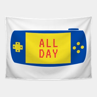 All Day Gamer Apparel Tapestry