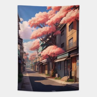 beautiful street Tapestry