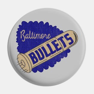 Retro Baltimore Bullets Basketball 1963 Pin