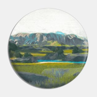 Mountain Range Pin