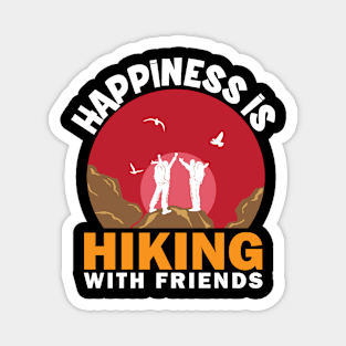 Happiness is Hiking Magnet