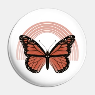 Monarch Rainbow Pin