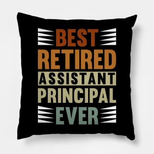 Retired Assistant Principal Pillow