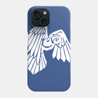 White Raven Phone Case