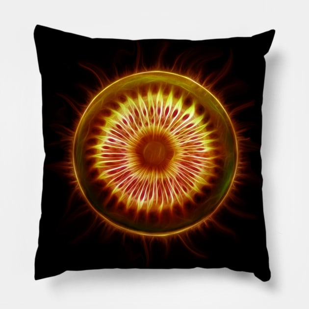 Nuclear Fusion Pillow by Jonthebon