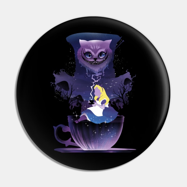 Midnight Tea Pin by DANDINGEROZZ