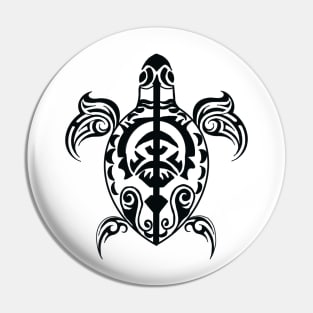 Sea turtle tribal Pin