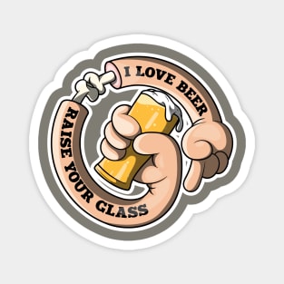 Raise your Glass! Magnet