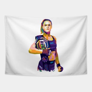 Valentina Shevchenko Tapestry