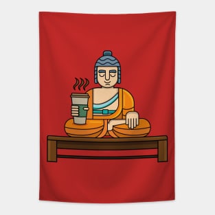 Coffee Monk Tapestry