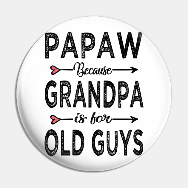 papaw because grandpa is for old guys Pin by Leosit