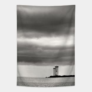 Carraig Fhada Lighthouse - Islay, Scotland Tapestry