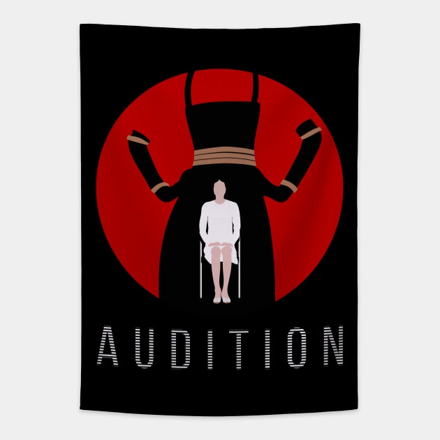 Audition (オーディション, Ōdishon) Tapestry by MonoMagic