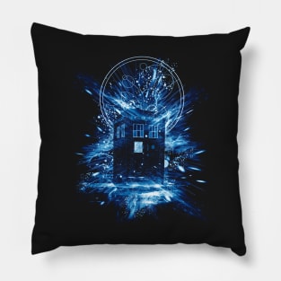 time storm blue version Pillow