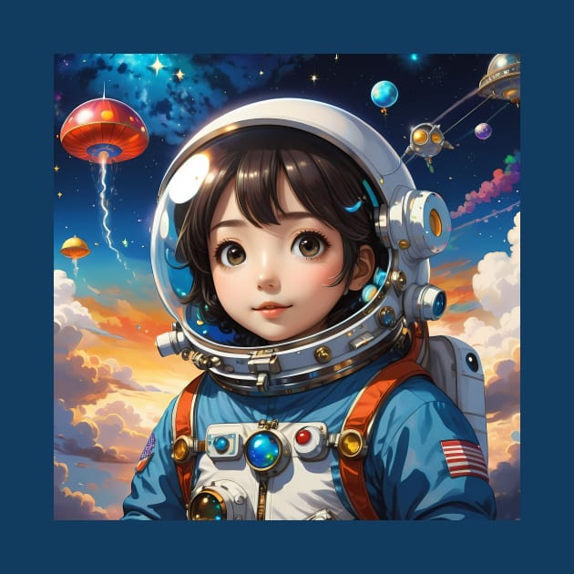 Ghibli Astronaut by TeaSharts