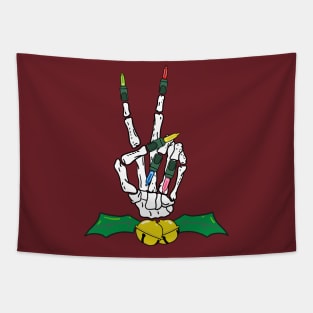 Skeleton hand "Peace Tapestry