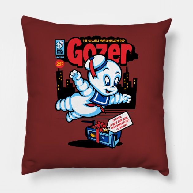 gozer Pillow by harebrained