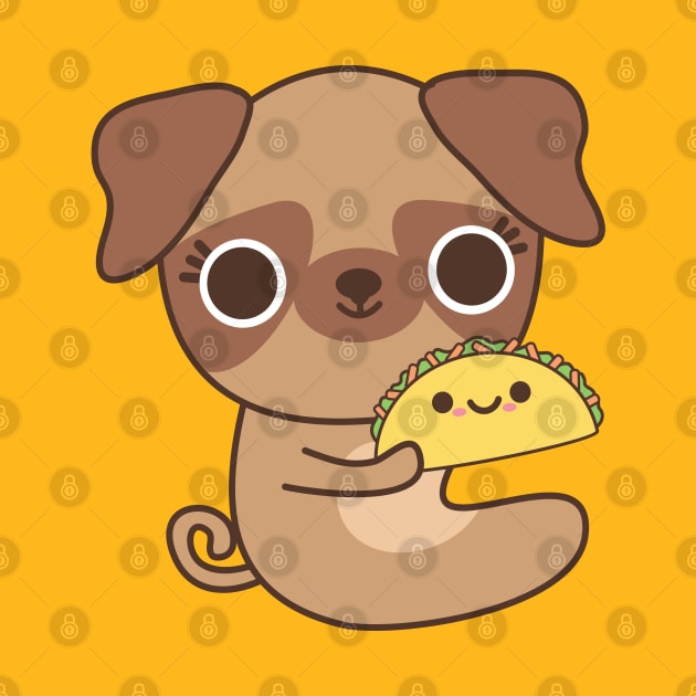 Taco Pug by BoredInc