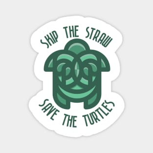 Save the Turtles Magnet