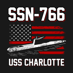 SSN-766 USS Charlotte T-Shirt T-Shirt