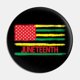 Juneteenth flag Pin