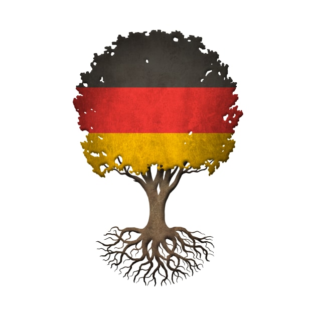 Tree of Life with German Flag by jeffbartels