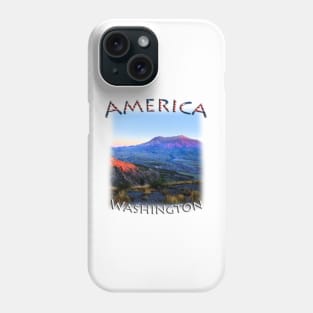 America - Washington - Mt St. Helens Phone Case